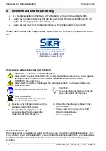 Preview for 2 page of SIKA SolarTemp LC Operating Manual