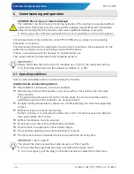 Preview for 14 page of SIKA TP17 165 S Operating Manual