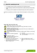 Preview for 19 page of SIKA VM100 Series Operating Manual