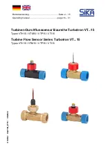 SIKA VT 15 Series Operating Manual preview