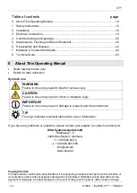 Preview for 14 page of SIKA VTY10K5 Operating Manual