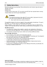 Preview for 15 page of SIKA VTY10K5 Operating Manual