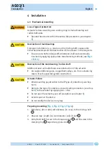 Предварительный просмотр 31 страницы Siko AG03/1 Translation Of The Original Installation Instructions