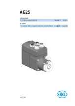 Preview for 1 page of Siko AG25 Translation Of The Original Installation Instructions