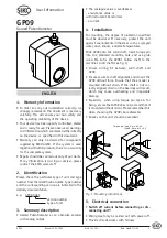 Preview for 5 page of Siko GP09 User Information