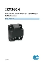 Preview for 1 page of Siko IKM360M User Manual