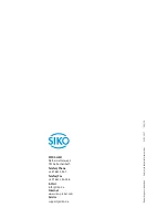 Preview for 24 page of Siko MA564 Installation Instructions Manual