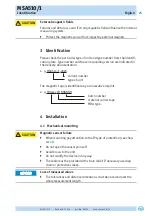 Preview for 25 page of Siko MSA510/1 Installation Instructions Manual