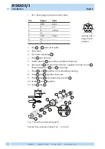 Предварительный просмотр 22 страницы Siko MSK400/1 Original Installation Instructions