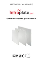 Siku Infraplate pro Classic Instruction Manual предпросмотр