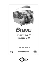 Silca Bravo Maxima II Operating Manual preview