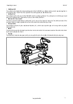 Preview for 9 page of Silca D444087XA Operating Manual