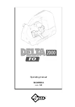 Silca Delta 2000 FO Operating Manual preview