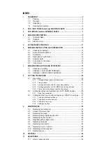 Preview for 3 page of Silca DUO BRAZIL Operating Manual