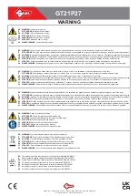 Preview for 2 page of Silca GT21P27 Instruction Sheet