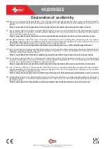 Preview for 3 page of Silca HU200S22 Quick Start Manual