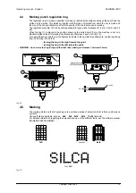 Предварительный просмотр 17 страницы Silca MARKER 2000 Operating Manual