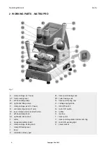 Preview for 10 page of Silca Matrix Evo Operating Manual