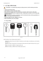 Предварительный просмотр 20 страницы Silca REKORD PRO d-12 Operating Manual