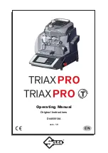 Silca Triax Pro Operating Manual preview