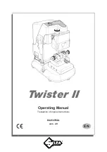 Silca Twister 2 Operating Manual preview