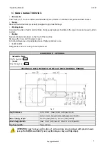 Preview for 9 page of Silca UC 199 Operating Manual