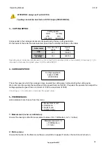 Preview for 65 page of Silca UC 199 Operating Manual