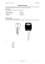 Preview for 5 page of Silca Unocode PRO Operating Manual