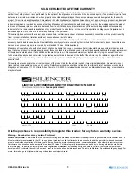 Preview for 8 page of Silencer 30SL User Manual