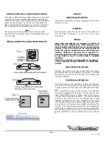 Предварительный просмотр 3 страницы Silent Gliss 0913 Installation, Programming And Operation Instructions