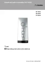 Preview for 1 page of Silent Gliss SG 10302 Operating Instructions Manual