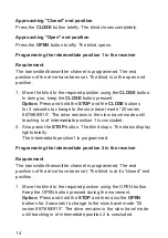 Preview for 14 page of Silent Gliss SG 10302 Operating Instructions Manual