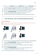 Preview for 47 page of Silent Gliss SG 2345 Operation Instructions Manual