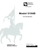 Предварительный просмотр 1 страницы SILENT KNIGHT 5104B Installation And Operation Manual