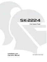 SILENT KNIGHT SK-2224 Installation And Operation Manual предпросмотр