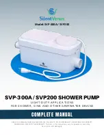 Silent Venus SVP-300A Complete Manual preview