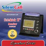 SilentCall SK2-SS Sidekick II Signature Series Manual preview