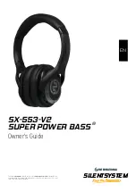 SILENTSYSTEM SUPER POWER BASS SX-553-V2 Owner'S Manual предпросмотр