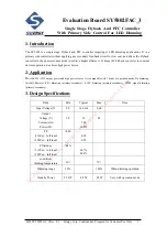 Preview for 1 page of Silergy SY5802FAC 3 Manual