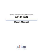 Предварительный просмотр 1 страницы Silex technology AP-415AN User Manual