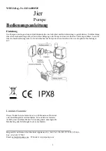 Предварительный просмотр 3 страницы Silex technology GPF164092 Owner'S Manual