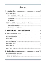 Предварительный просмотр 3 страницы Silex technology MNS-300EM Command Manual