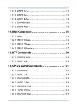 Предварительный просмотр 11 страницы Silex technology MNS-300EM Command Manual