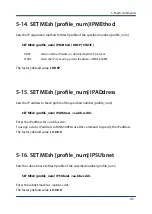 Предварительный просмотр 57 страницы Silex technology MNS-300EM Command Manual