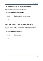 Предварительный просмотр 89 страницы Silex technology MNS-300EM Command Manual