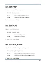 Предварительный просмотр 101 страницы Silex technology MNS-300EM Command Manual