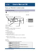 Предварительный просмотр 4 страницы Silex technology PRICOM H-260 User Manual