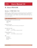 Предварительный просмотр 1 страницы Silex technology PRICOM PRICOM C-700 User Manual