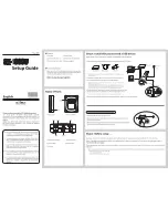 Silex technology SX-1000U Setup Manual предпросмотр