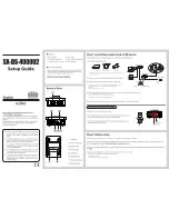 Preview for 1 page of Silex technology SX-DS-4000U2 Setup Manual